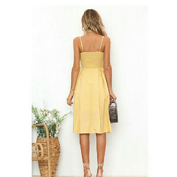 🌻HP🌻 Tie Front Swing Dress - Picture 3 of 8